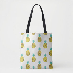 Leuke  ananas naadloze illustratie. tote bag