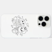 Leuke Animal Cartoon iPhone 16 Pro max Hoesje (Achterkant (horizontaal))