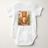 Leuke Animal Design baby suite Romper (Achterkant)