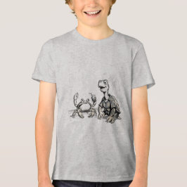 Leuke Animal Design Gift Schattig Cadeau voor kind Tri-Blend Shirt