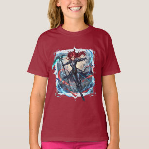 Leuke Anime Actie Zeis Fantasie Meisjes Kids' T-shirt