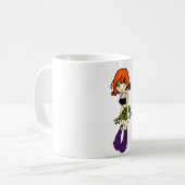 leuke anime chibi-meisjes koffiemok (Voorkant links)