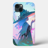 Leuke anime heks meisje fantasy kunst Case-Mate iPhone case (Achterkant)