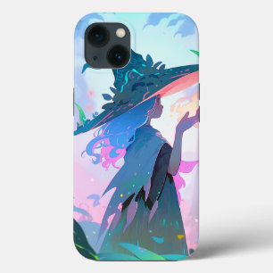 Leuke anime heks meisje fantasy kunst Case-Mate iPhone case