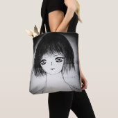 Leuke anime manga yaei meisje tote bag (Dichtbij)