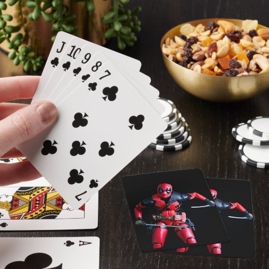 Leuke anti-held Speelgoed fotografie Pokerkaarten (Insitu)