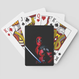 Leuke anti-held Speelgoed fotografie Pokerkaarten