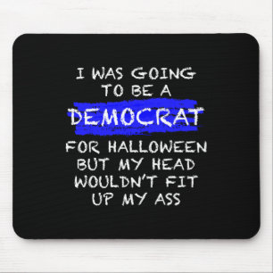Leuke anti-liberale volwassen Halloween kostuum Muismat