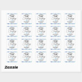 Leuke apotheekweekgeschenk – Je doet het geweldig! Vierkante Sticker (Vel)