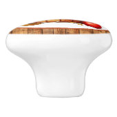 Leuke appel liefhebbers keuken keramische knop (Zijkant)