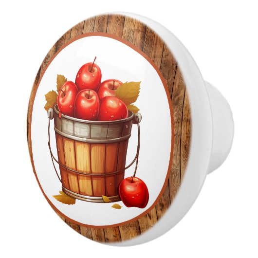 Leuke appel liefhebbers keuken keramische knop (Rechts)