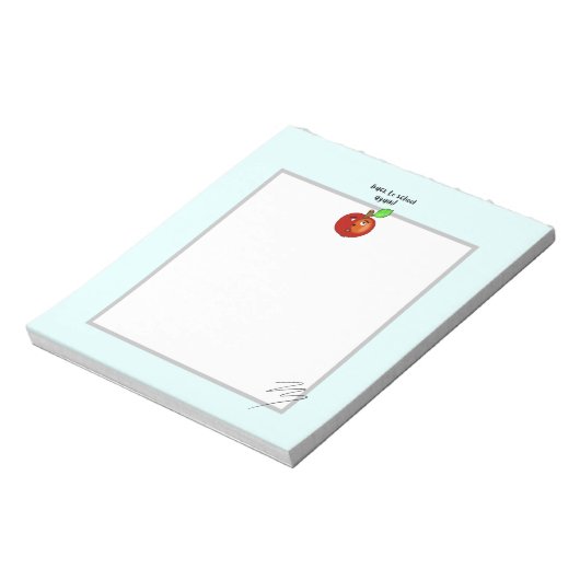 Leuke appel notitieblok (Linkerzijde)