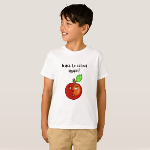 Leuke Apple klaar voor school T-shirt