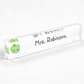 Leuke Apple Teacher Naambordje