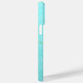 Leuke  Aqua Damask Kleurrijke Vogelvlinder Case-Mate iPhone Case (Achterkant / Rechts)