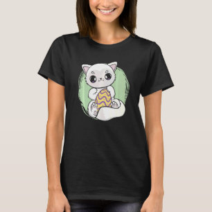 Leuke Arctic Fox en Ei Hunt voor Paasdag T-shirt