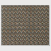 Leuke Art Deco tegelpatroon Cadeaupapier (Vlak)