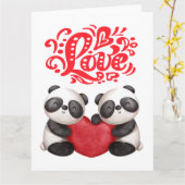 leuke artistieke pandemie houdt van hartdesign kaart (Gele Bloem)