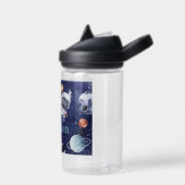 Leuke Astronaut Galaxy Planet Kinder Waterfles (Links)