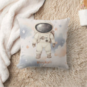 Leuke astronaut uit de ruimte voor kinderen kussen (Deken)