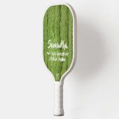 Leuke augurk groen pickleball paddle (Links)