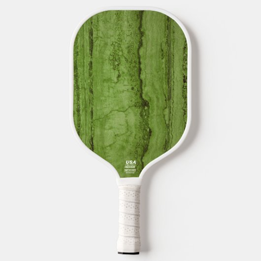 Leuke augurk groen pickleball paddle (Achterkant)