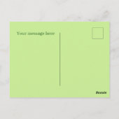 Leuke augurk liefhebbers voeg tekst toe briefkaart (Achterkant)