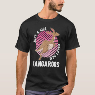 Leuke Australische Kangoeroe Zoo Dier Aussie Kanga T-shirt