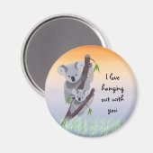 Leuke Australische Koala Beer Magnet (Voorkant / Achterkant)