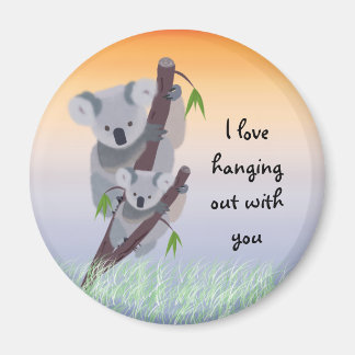 Leuke Australische Koala Beer Magnet