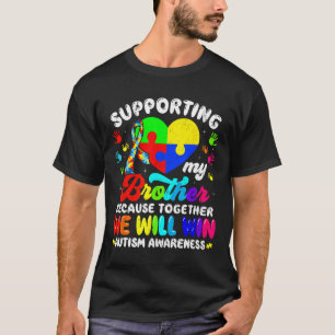 Leuke Autism Awareness Month Ter ondersteuning van T-shirt