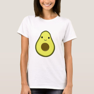 Leuke Avocado Kawaii T-shirt
