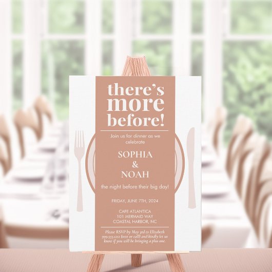 Leuke avond voor het diner Uitnodiging Soft Coral