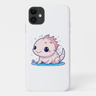 Leuke axolotl filosoof Case-Mate iPhone case