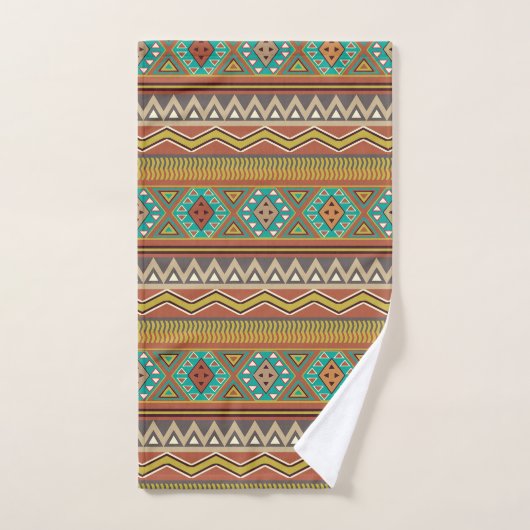 Leuke Aztec patroon nummer drie handdoek set (Handdoek)