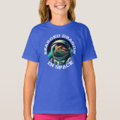 Leuke Baardagaam in de Ruimte T-shirt (Voorkant)