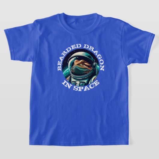 Leuke Baardagaam in de Ruimte T-shirt (Laagn)