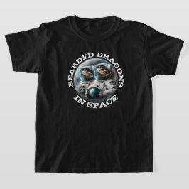 Leuke Baardagamen in de Ruimte T-shirt
