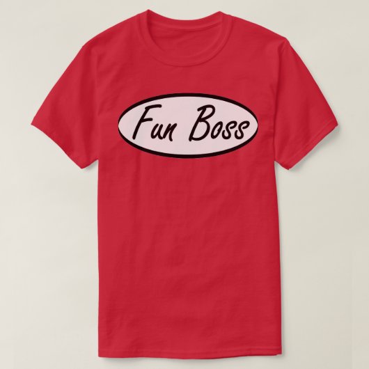 leuke baas t-shirt (Design voorkant)