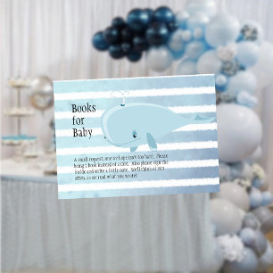 Leuke Baby Blue Whale Boeken voor Baby Informatiekaartje