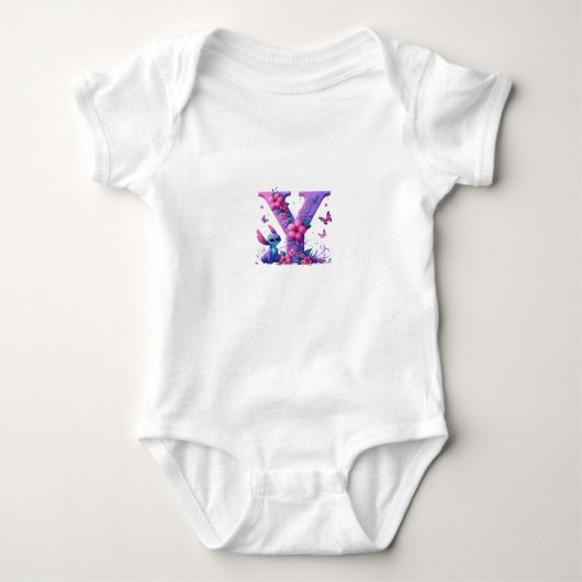 Leuke Baby Bodysuit met Stitch Character (Voorkant)