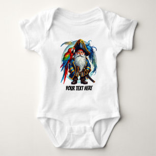 Leuke baby boy piraat aanpasbaar romper