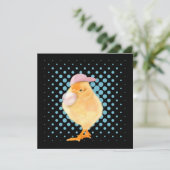 Leuke Baby Chick Roze Bubblegum Zwart (Staand voorkant)