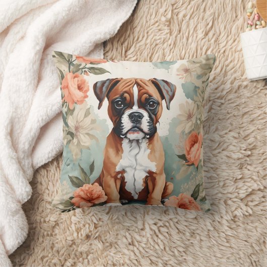 Leuke baby dieren | Boxerpuppy Kussen (Deken)