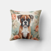 Leuke baby dieren | Boxerpuppy Kussen (Achterkant)
