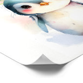 Leuke Baby Dieren Grappige kinder kinderkamer Fox  Poster (Hoek)