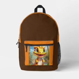 Leuke baby dinasaur Print Cut Naaizak Bedrukte Rugzak