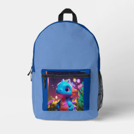 Leuke baby dinasaur Print Cut Naaizak Bedrukte Rugzak