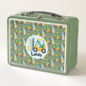 Leuke Baby dinosaurus constructie vrachtwagenjonge (Voorkant)