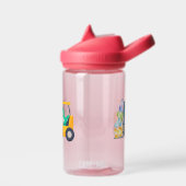 Leuke baby dinosaurus tractor Truck Back 2 School  Waterfles (Links)